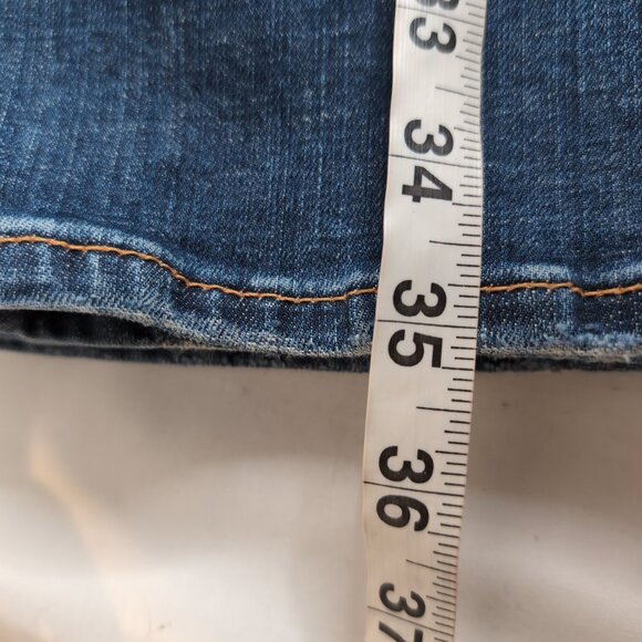 Pilcro and the Letterpress Anthropologie Denim Jeans Blue Medium Wash, Size 28 - Picture 8 of 8